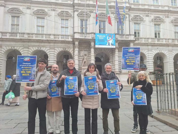 La protesta sulla 'rottamazione delle cartelle'