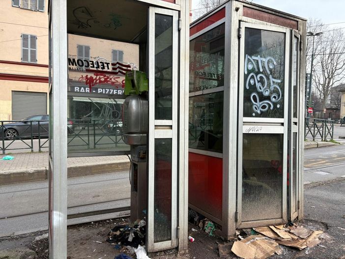 Le cabine di corso XI Febbraio