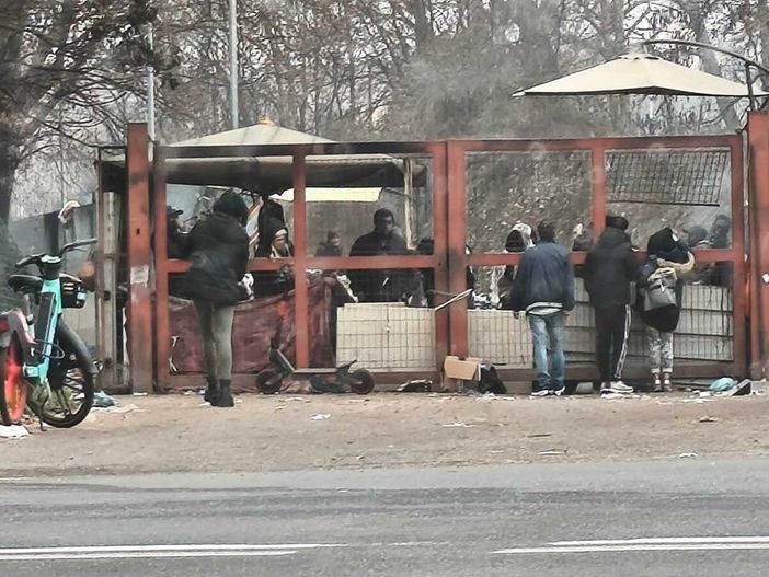 Il fortino degli spacciatori al Sempione Il fortino degli spacciatori al Sempione