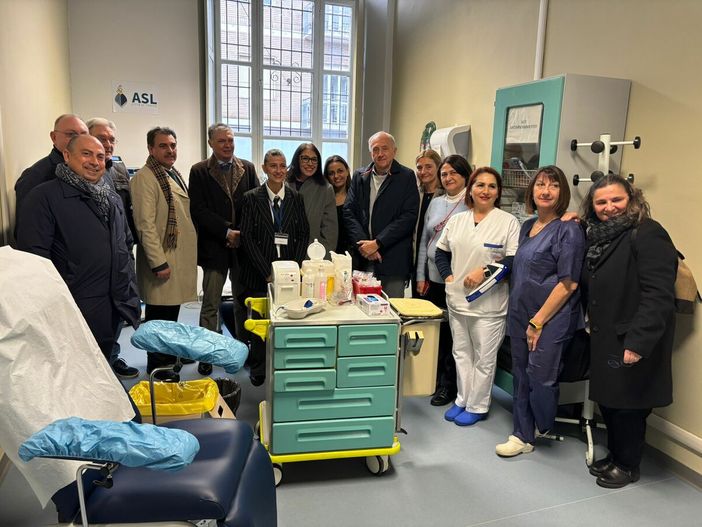 Apre il centro prelievi di Madonna di Campagna Apre il centro prelievi di Madonna di Campagna