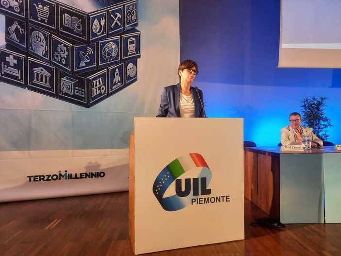 La neo segretaria generale, Chiara Maffè La neo segretaria generale, Chiara Maffè