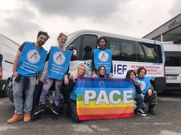 Oltre cinque tonnellate di prodotti per l’infanzia raccolte da Aief in viaggio per la Polonia