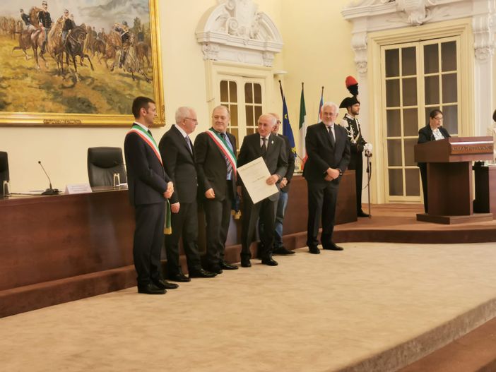 Oscar Bertetto cavaliere al merito della Repubblica italiana