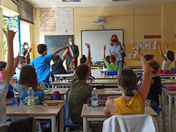 Aula di scuola con bambini