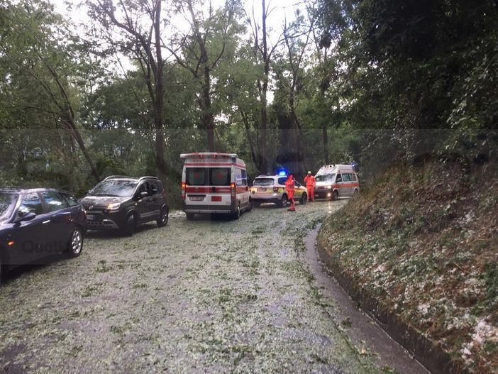 Incidente d'auto per una coppia torinese nella zona di Imperia (FOTO E VIDEO)