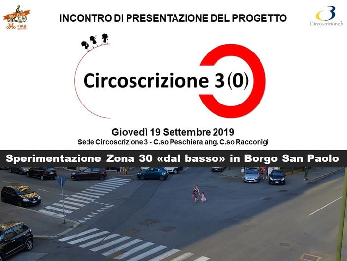 Giovedì Presentazione della sperimentazione di una Zona 30 “dal basso” nel quartiere San Paolo Giovedì Presentazione della sperimentazione di una Zona 30 “dal basso” nel quartiere San Paolo
