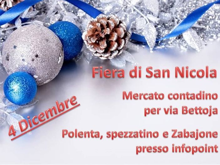 Lunedì a Caluso torna la Fiera di San Nicola