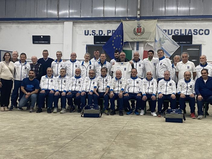 Grande festa per l'Usd Pro Grugliasco Bocce che spegne 100 candeline