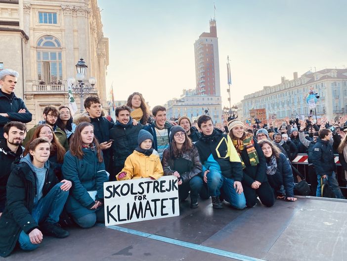 Greta Thunberg a Torino Greta Thunberg a Torino