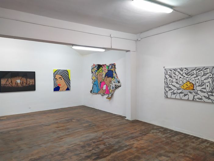 Gli street artist Gec e Br1 mettono radici in via Po 25