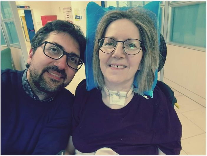 Marisa Amato, 65 anni, con il figlio Danilo