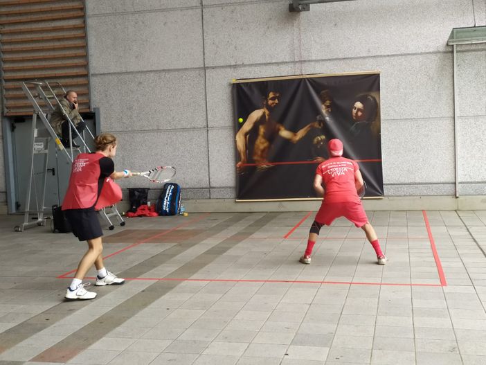 Barriera sfida le Atp Finals con l'Opera Viva Grande Slam: “Prendiamo a palle da tennis l'arte per dare credito alle periferie"