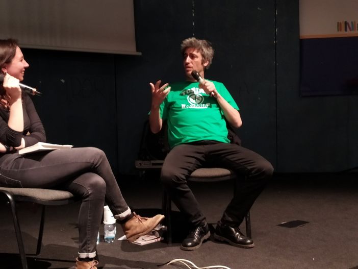 “... che Dio perdona tutti”, la fede secondo Pif al Salone del Libro [FOTO]