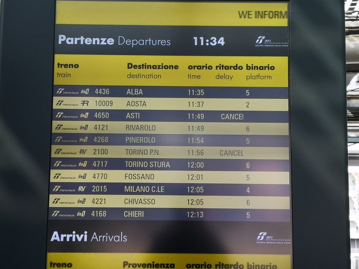 Decine di persone partite stamattina da Porta Nuova Decine di persone partite stamattina da Porta Nuova