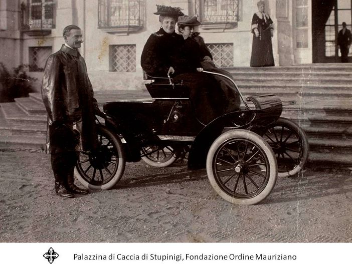 foto d'epoca reali palazzina stupinigi