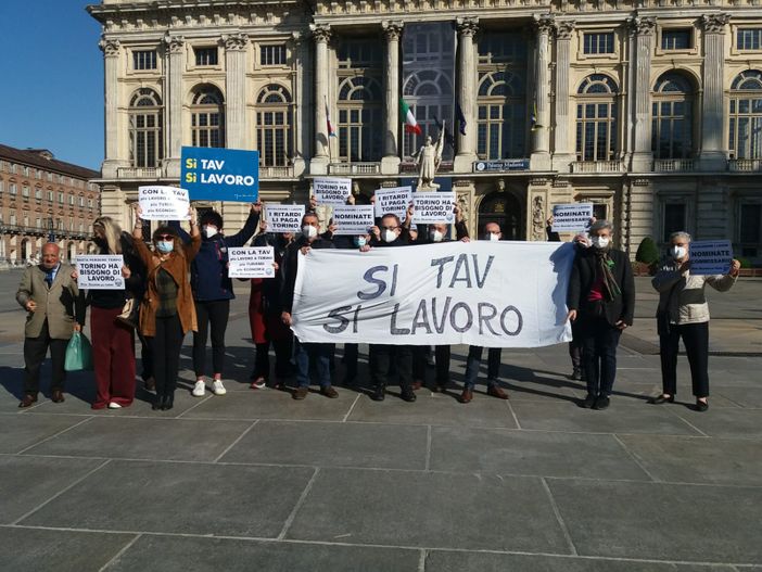 manifestazione Sì Tav manifestazione Sì Tav