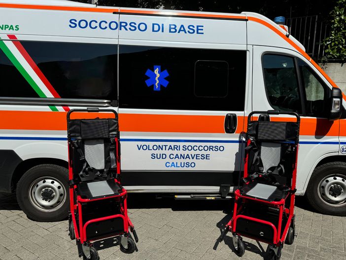 L'impegno dei volontari del Soccorso Sud Canavese per i disabili