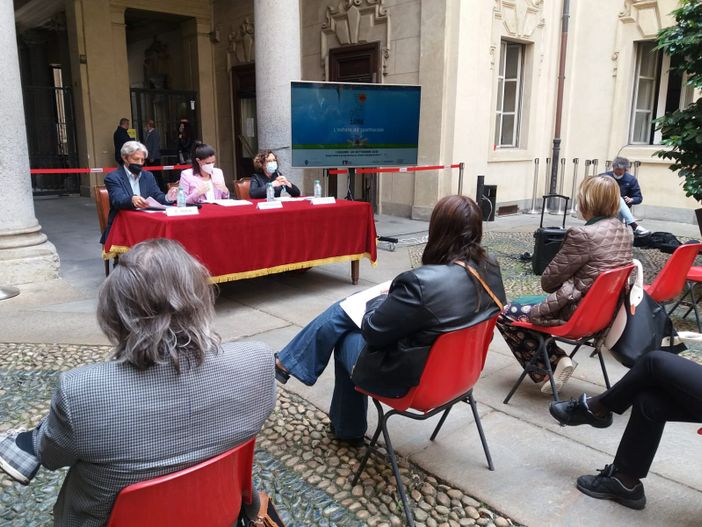Conferenza stampa di presentazione con la sindaca Chiara Appendino e altre autorità