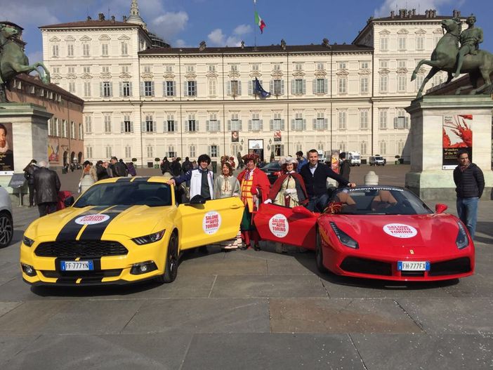 Anteprima della terza edizione del Salone dell'Auto di Torino, sotto il cielo del Valentino