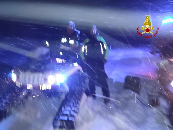 Sestriere, coppia di escursionisti bloccati da freddo e stanchezza sul monte Motta Sestriere, coppia di escursionisti bloccati da freddo e stanchezza sul monte Motta