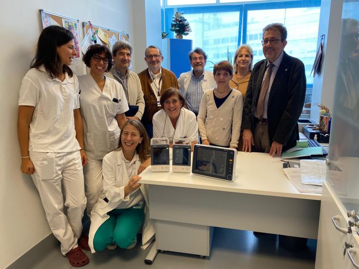 Aned Piemonte dona  apparecchiature alla Nefrologia Pediatrica del Regina Margherita