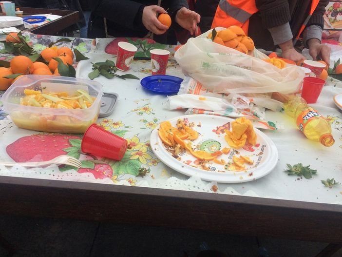 Mille modi per riutilizzare le arance ad &quot;Aranciapalazzo&quot;