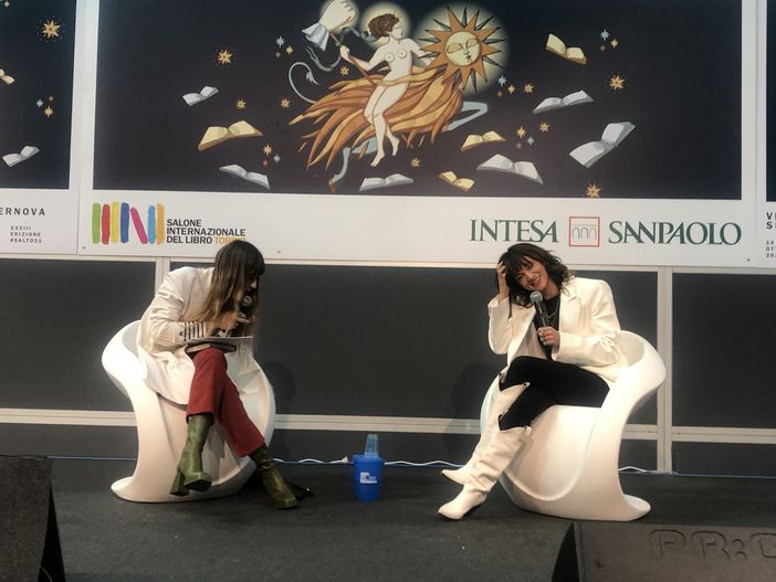 Asia Argento al Salone del Libro