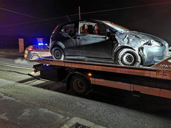 Buriasco, travolti da una vettura nella notte: un morto e un ferito. L'investitore arrestato per omicidio stradale Buriasco, travolti da una vettura nella notte: un morto e un ferito. L'investitore arrestato per omicidio stradale
