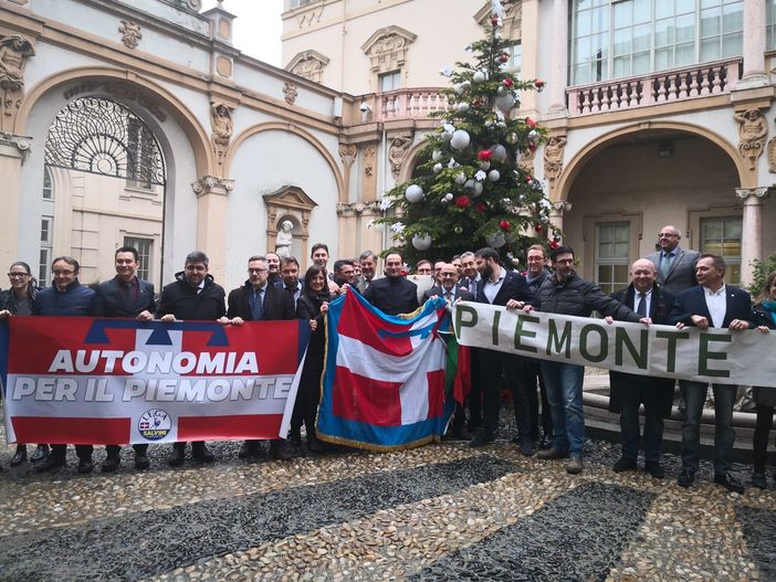 I consiglieri regionali della maggioranza