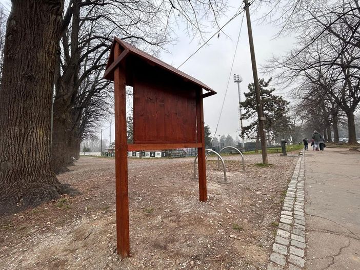 bacheca nel parco bacheca nel parco