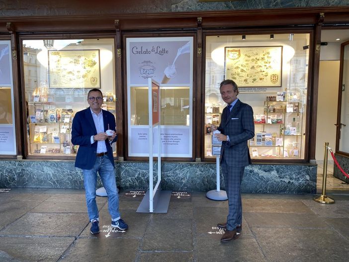 Biraghi porta il suo storico gelato di latte a Torino