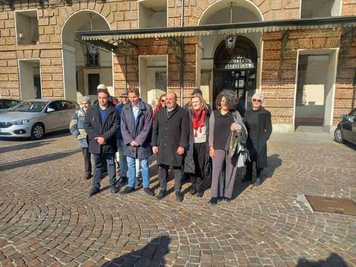 borrini e manifestanti