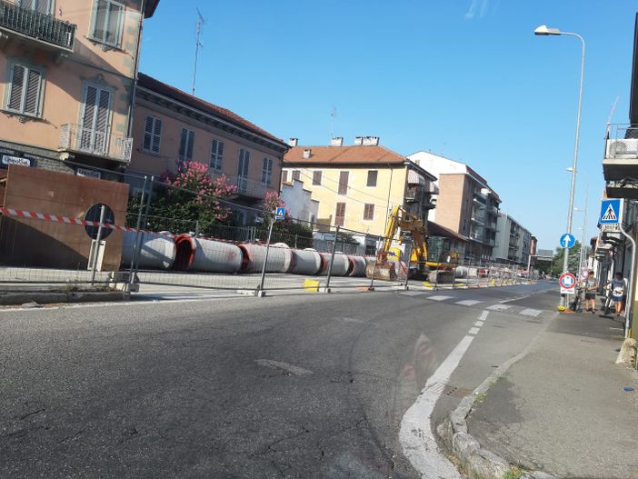 La lunga estate calda dei cantieri a Moncalieri