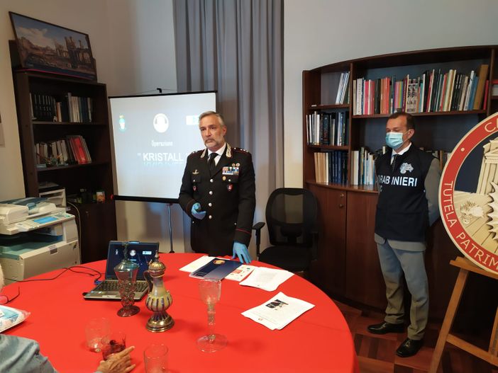 Da Dusseldorf al Piemonte, beni storici della Germania recuperati dai Carabinieri dopo vent'anni Da Dusseldorf al Piemonte, beni storici della Germania recuperati dai Carabinieri dopo vent'anni