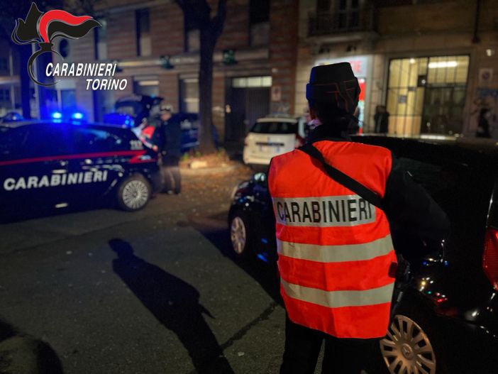 controlli notturni dei carabinieri