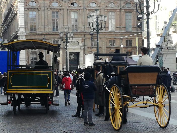 carrozze in piazza carignano
