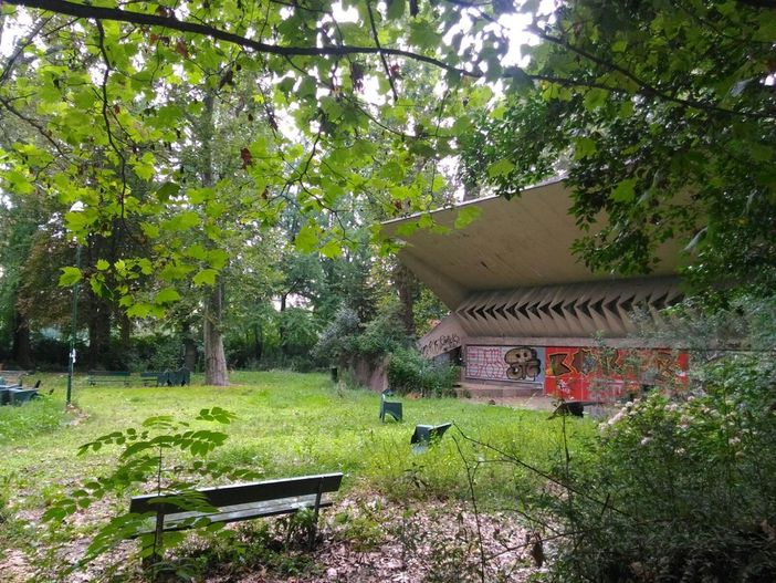 Rogo nella notte: a fuoco l'ex zoo di parco Michelotti, ancora da chiarire le cause