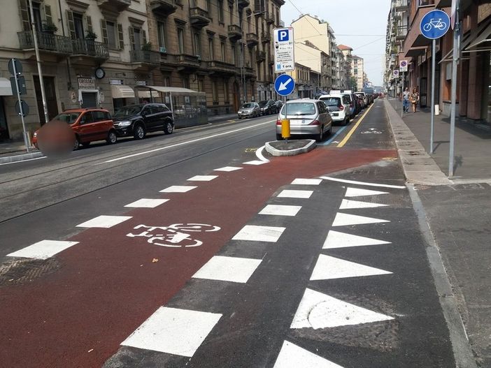 Pista ciclabile di via Nizza, Lo Russo: &quot;Andava fatta, ma ne bastava una da un solo lato&quot;