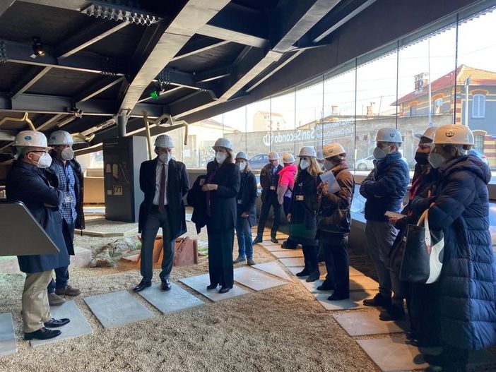 Le opere di Carlo d'Oria e Project-To in dialogo con l'Area Archeologica del Museo Lavazza