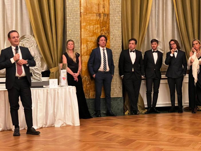 In foto la serata all'Hotel Principi di Piemonte