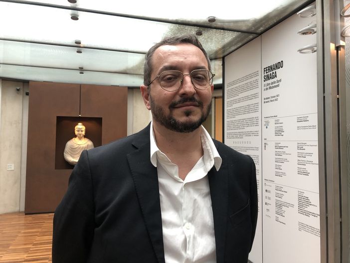 In foto il nuovo direttore del Mao, Davide Quadrio