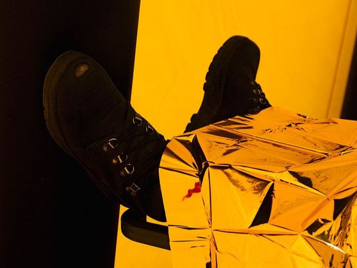 In foto, un dettaglio della mostra How to secure a country&quot;