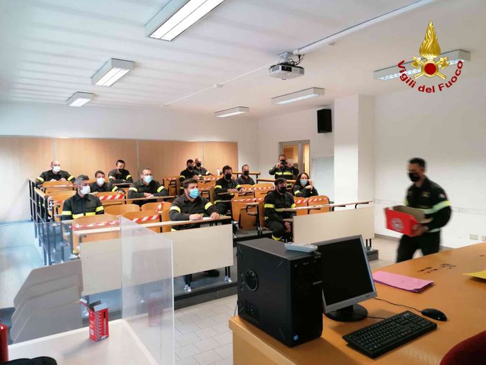 Terminato il 44° corso per i Vigili del fuoco volontari di Torino