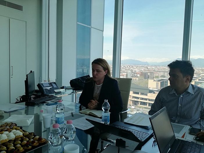 Dal grattacielo di Intesa Sanpaolo si vede un Piemonte in miglioramento Dal grattacielo di Intesa Sanpaolo si vede un Piemonte in miglioramento