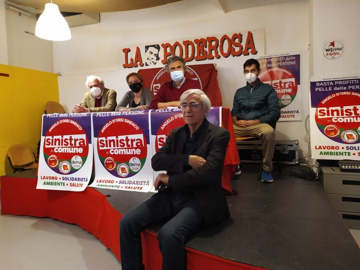 Angelo D'Orsi presenta la sua candidatura Angelo D'Orsi presenta la sua candidatura