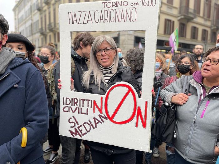 Ddl Zan, protesta a Torino: “La nostra gaiezza non ce la toglierà mai nessuno”