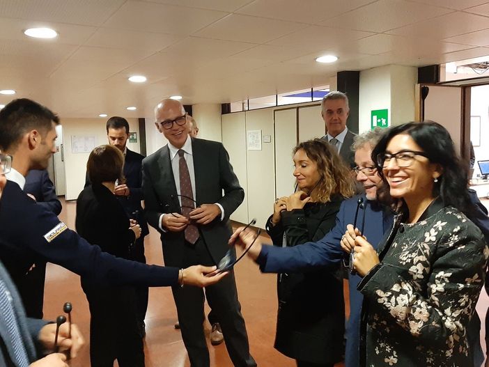 Il Ministro per la Pubblica Amministrazione Fabiana Dadone in visita al CSI Piemonte Il Ministro per la Pubblica Amministrazione Fabiana Dadone in visita al CSI Piemonte