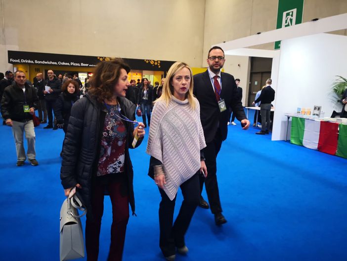 FdI, al Lingotto la conferenza programmatica. Meloni: &quot;Abbiamo bisogno di un'Europa che difenda gli interessi dell'Italia&quot; [VIDEO]