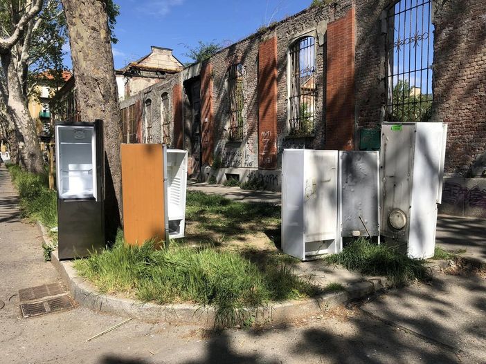 Frigo in strada