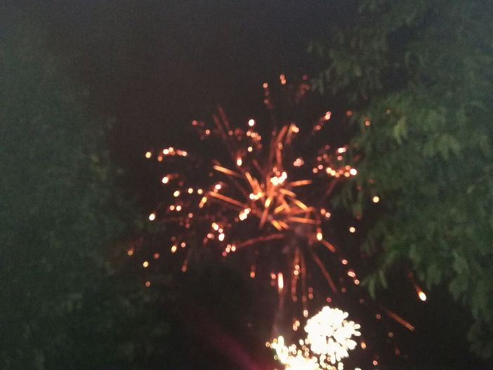 Nichelino, fuochi pirotecnici per la chiusura della festa di San Matteo (FOTO E VIDEO)